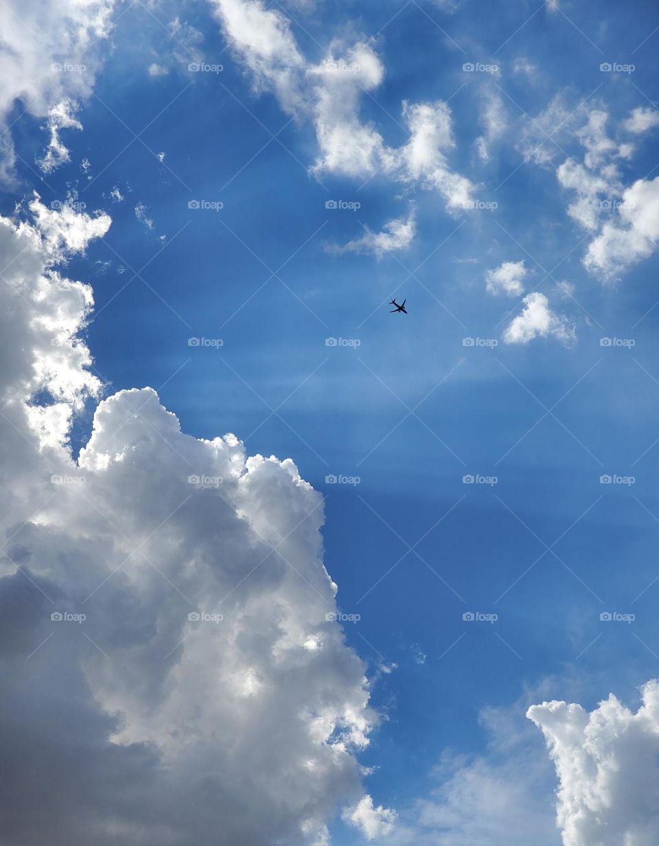 Plane in the Heavens