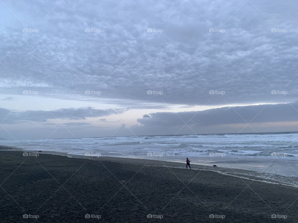 Sunset in San Francisco 