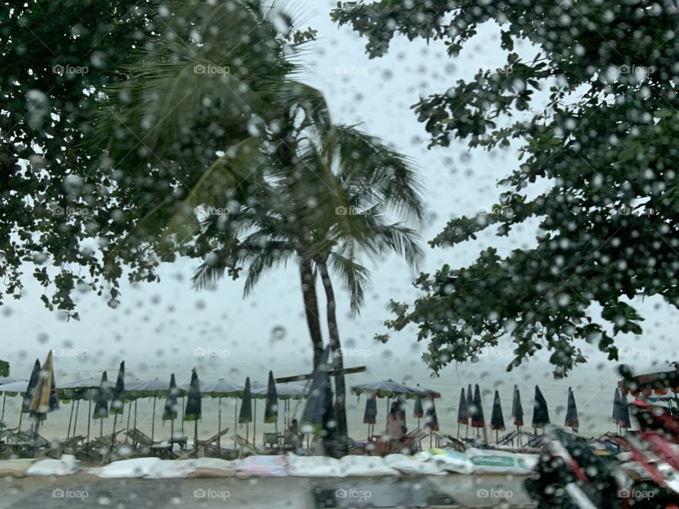 Raining, Pattaya (Thailand)