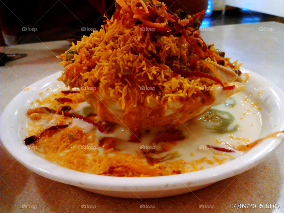 Kachori chat - Indian appetizers