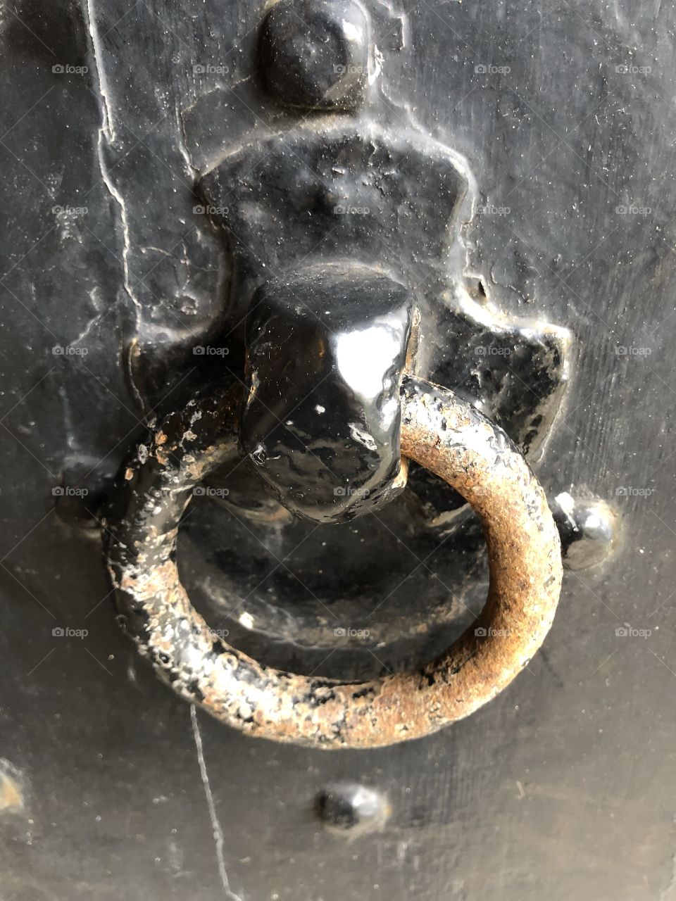 Rusty old door knob home of a church in Exeter, Devon, one of my photography treasures authentic door knobs  such as this example.