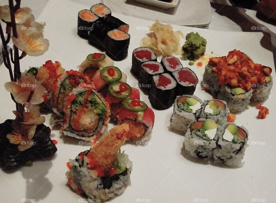 sushi for days