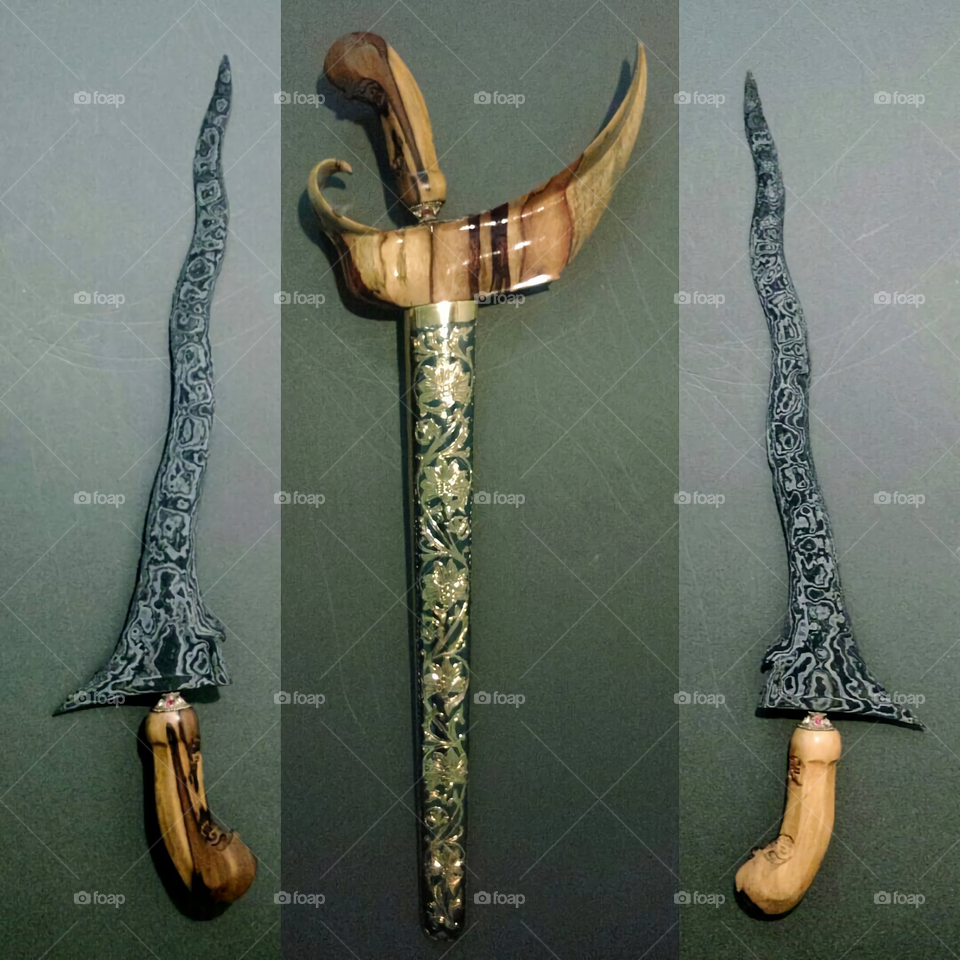 Traditional weapons from Indonesia