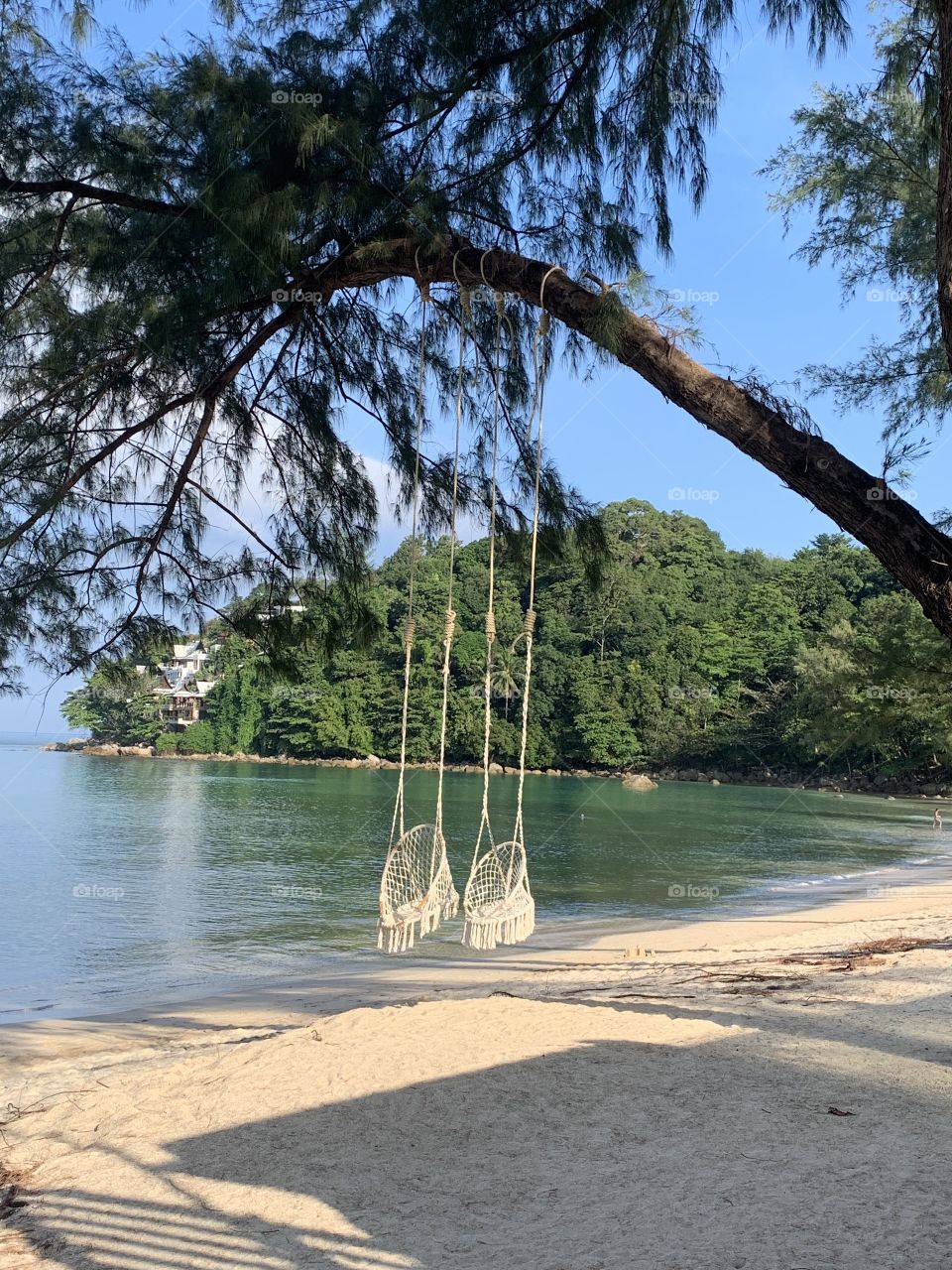 Kamala beach swing