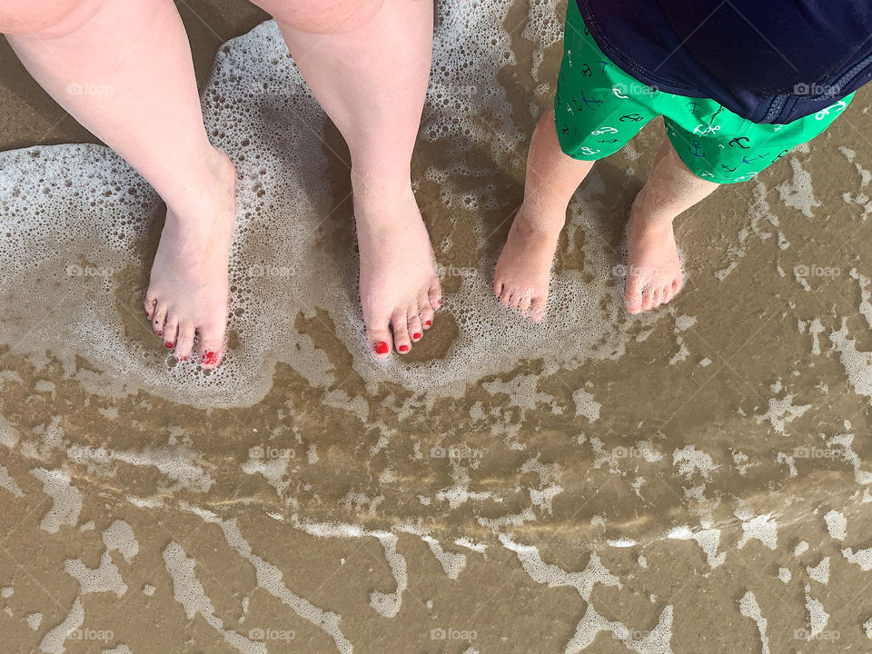 Toes in the water 