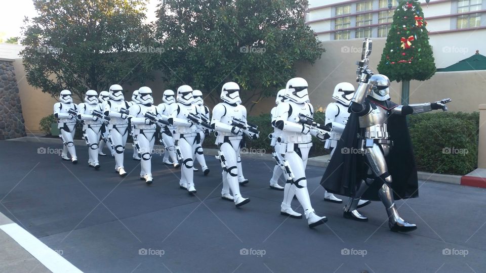 Storm Troopers on the march