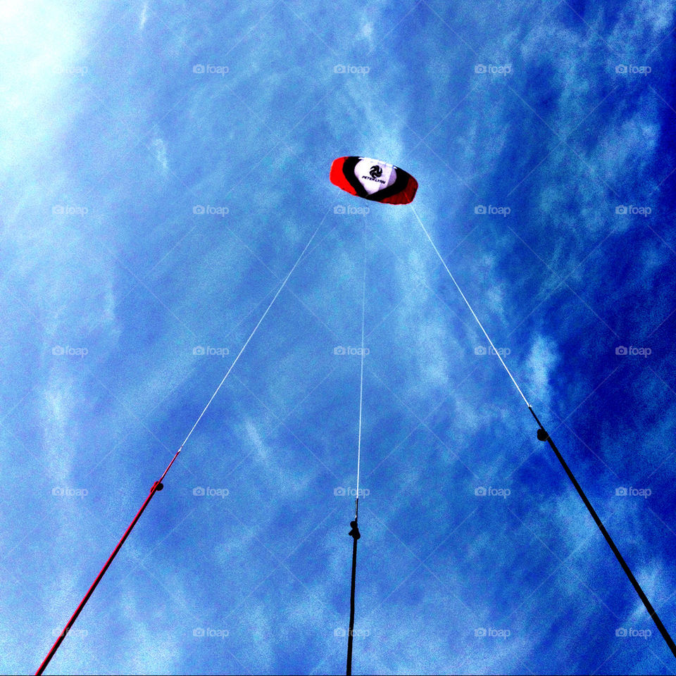 STEERING A KITE