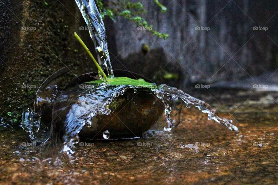 small water fall