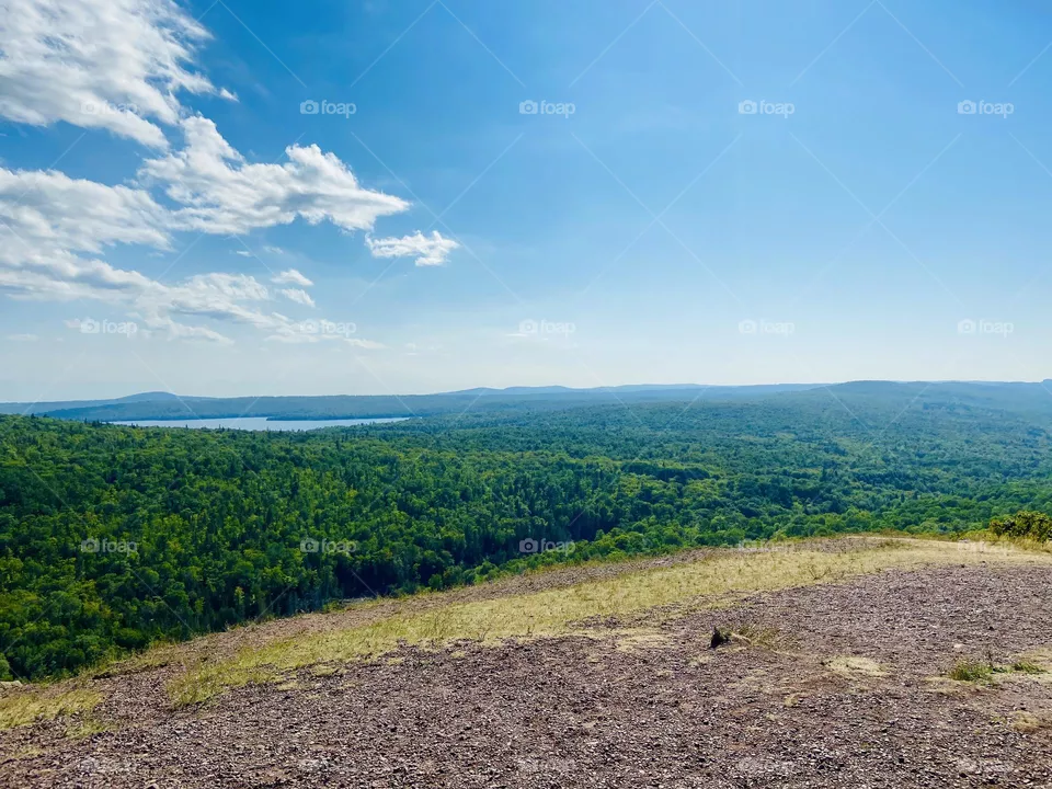Mountain View in Copper Harbor Michigan 