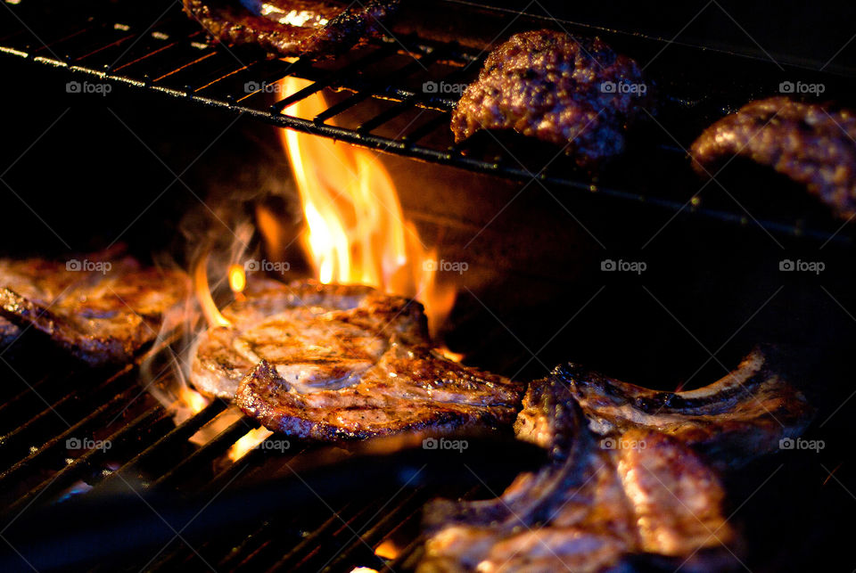 Flame, Barbecue, Charcoal, Coal, Heat