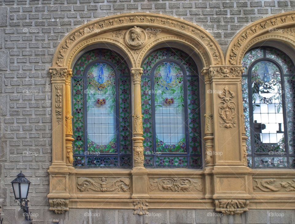 Ventanas. Vic. Barcelona.