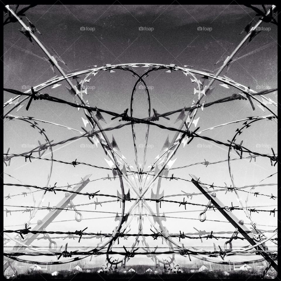 Heart Shaped Barbed Wire