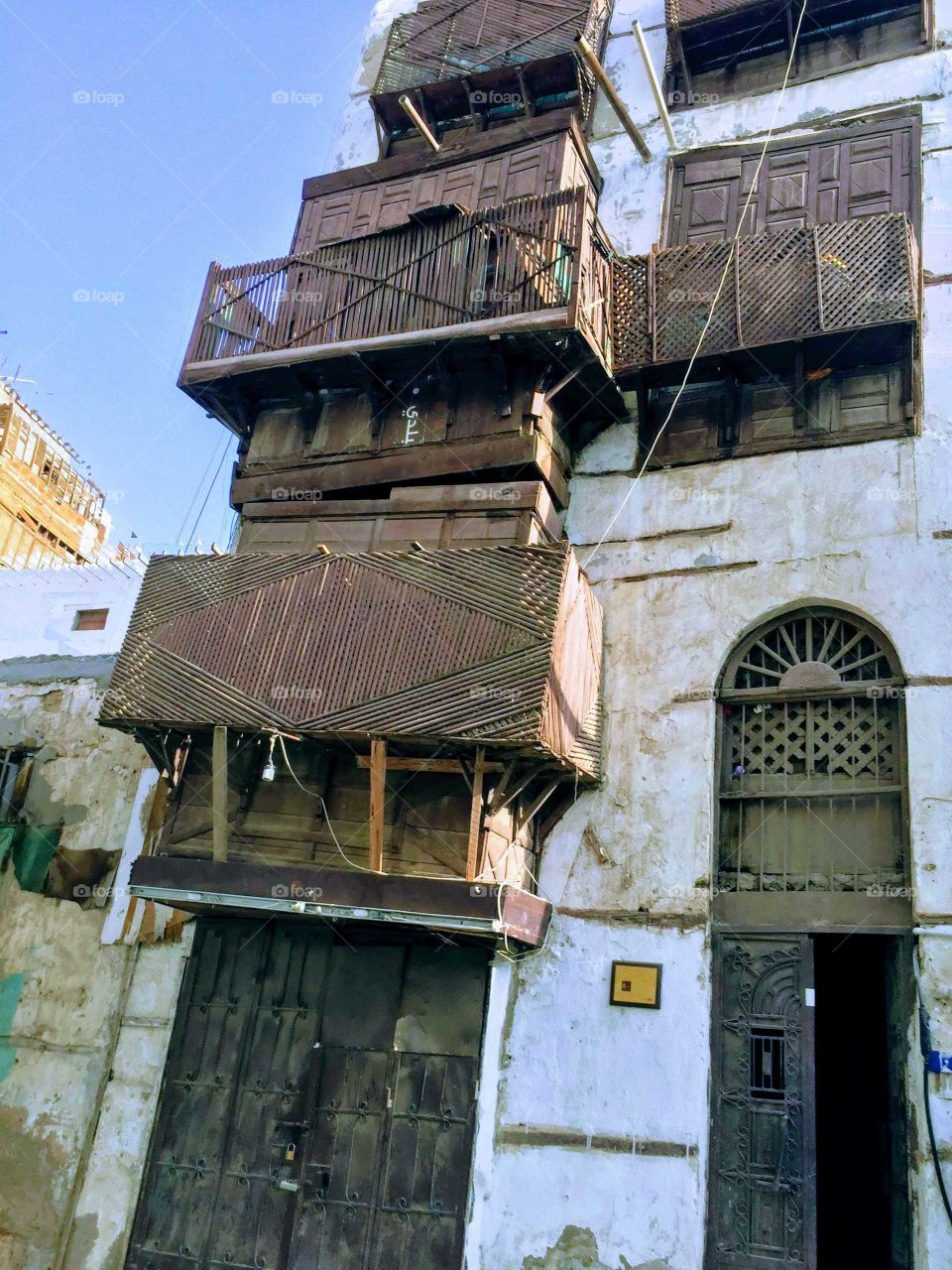 old traditional house, Al band Saudi arabia