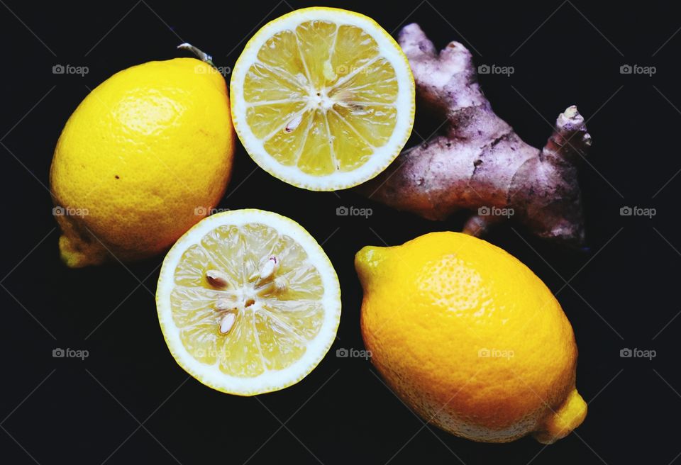 Fruit, Lemon, No Person, Juicy, Food