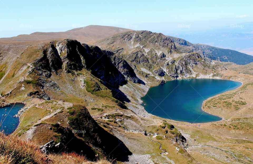 Mountain lakes in Rila mountain, Bulgaria