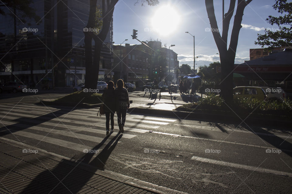 A sunny day in Bogotá