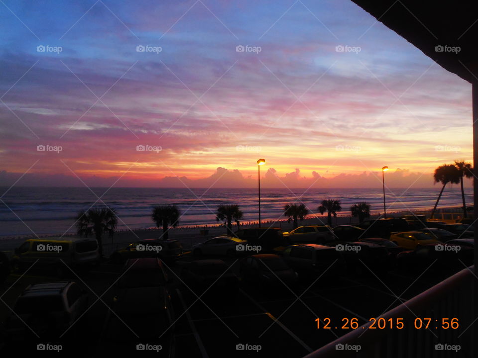 Sunrise in Daytona Beach