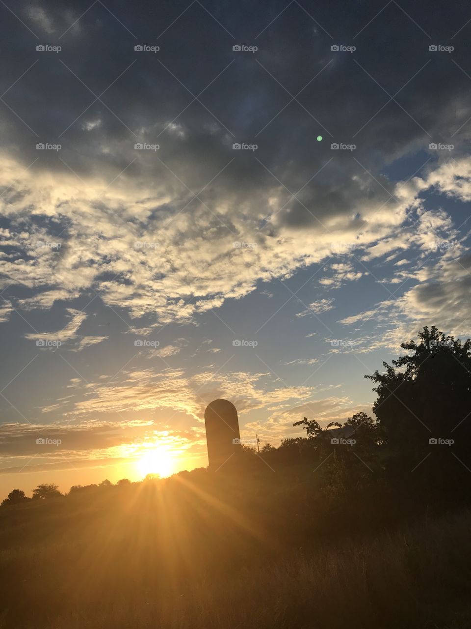 #Silo Sunrise- Always captured while running!