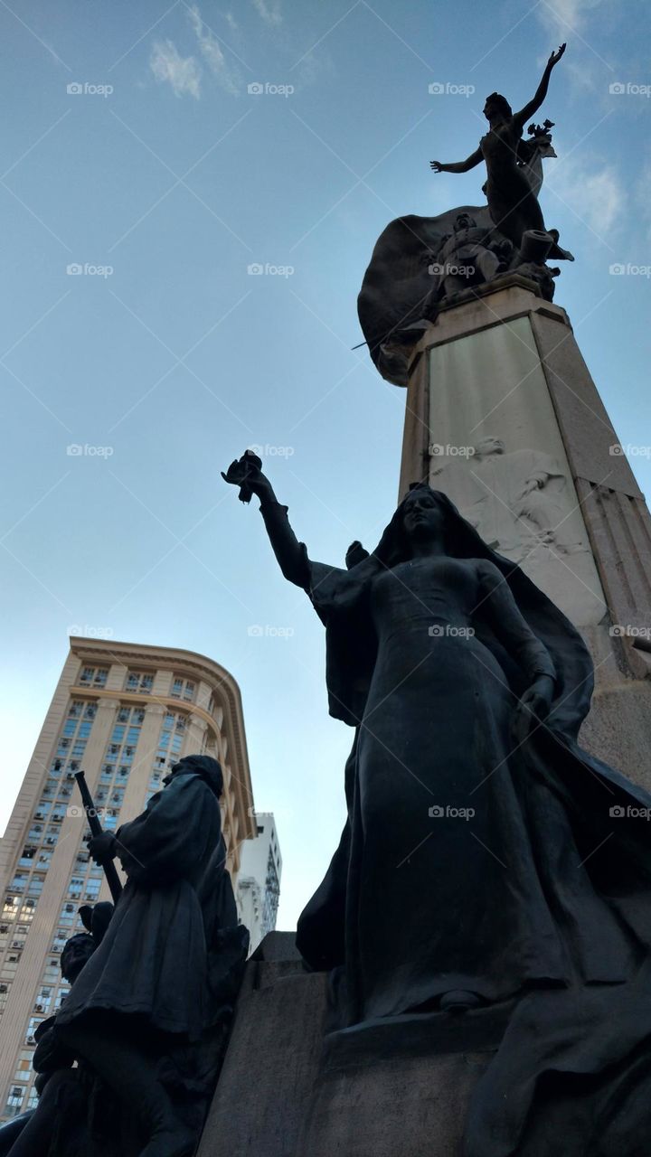 Statue in Center, Rio de janeiro