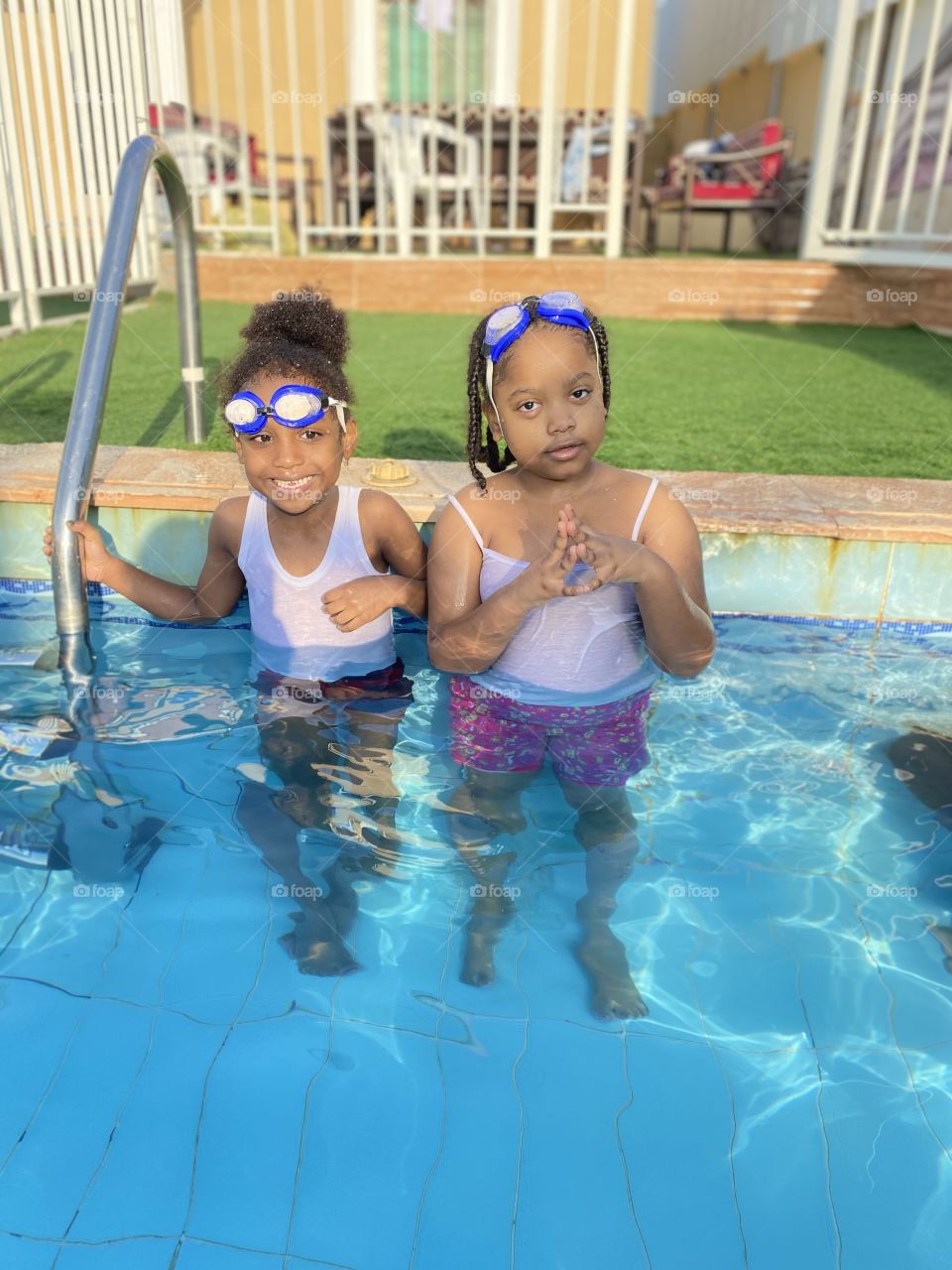 Happy day with family members 