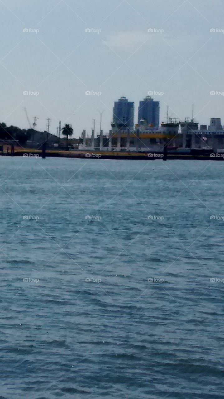 Galveston's Ferry. O
ne of the awesome ferry rides in Galveston