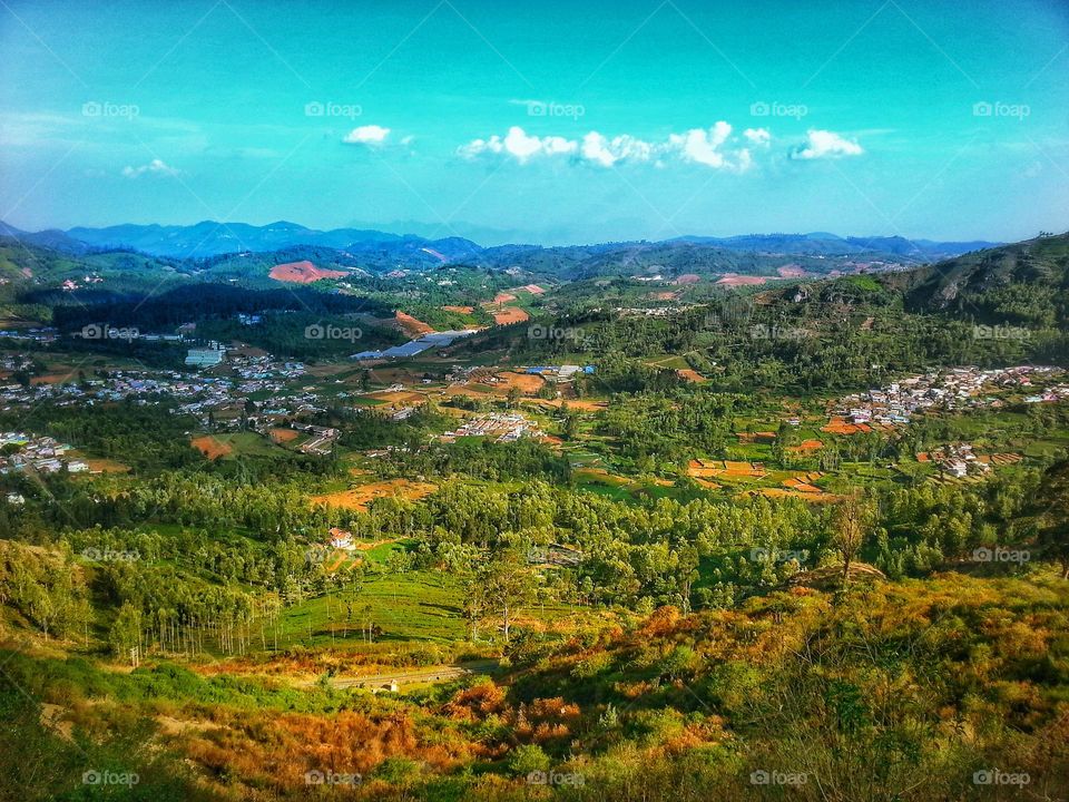 Beautiful view from Mountain