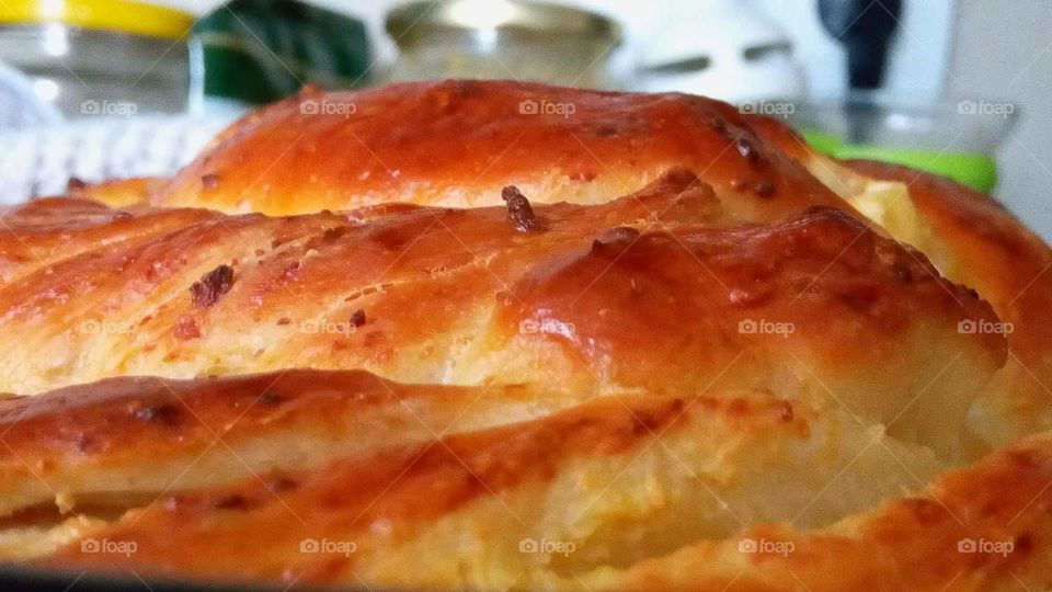 Cheese and butter bread