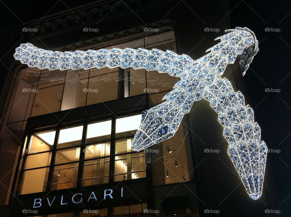 NY Manhattan Christmas Lighting