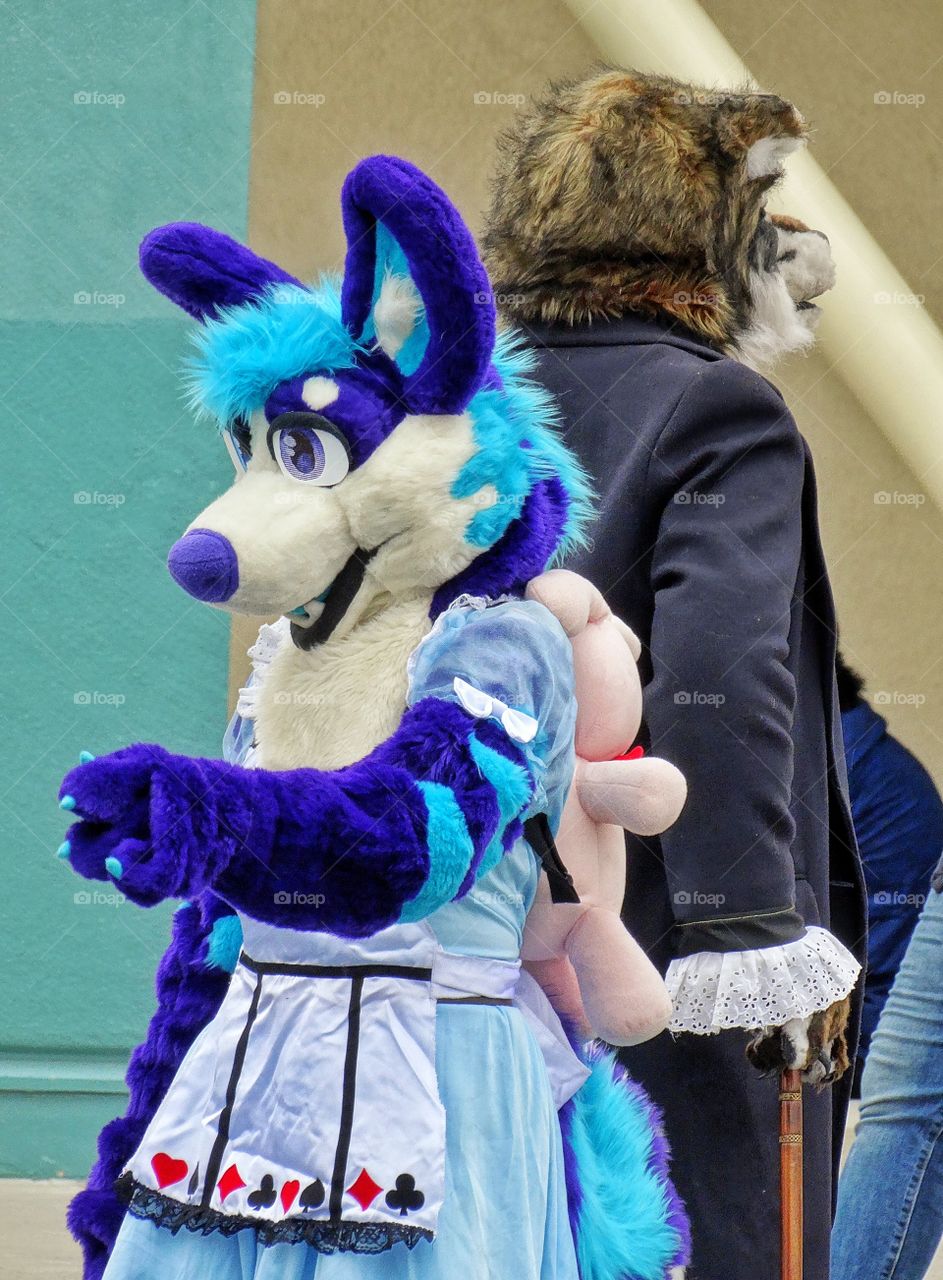 Furries In Costume
