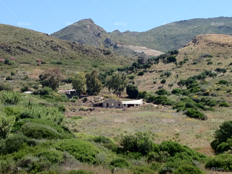 zakinthos rural hillside dwelling by SkintNHomeless