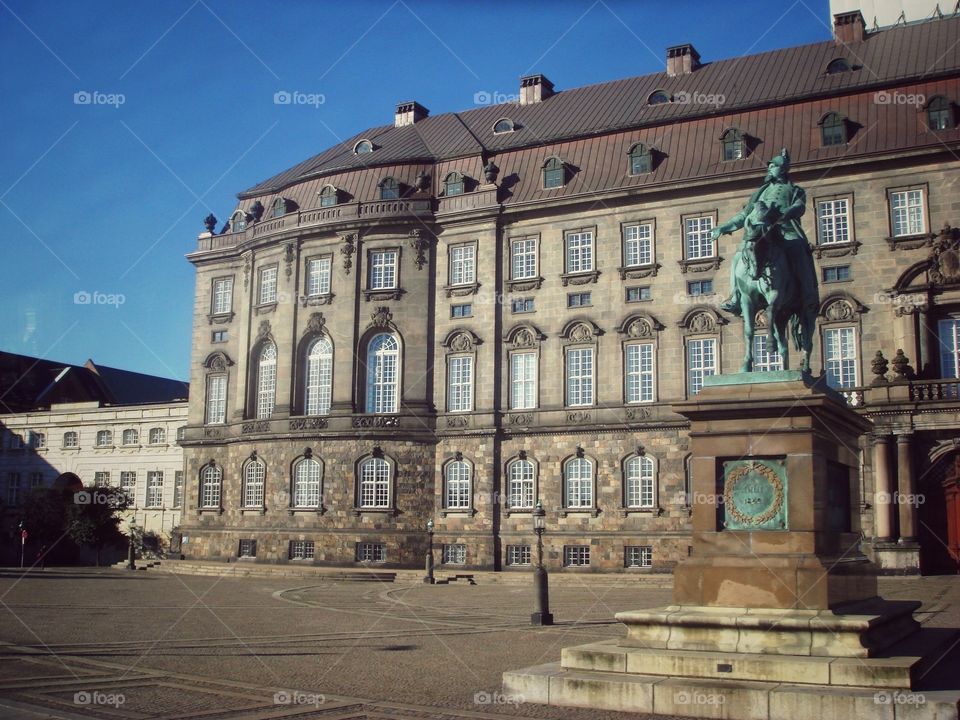 Building in historic Copenhagen