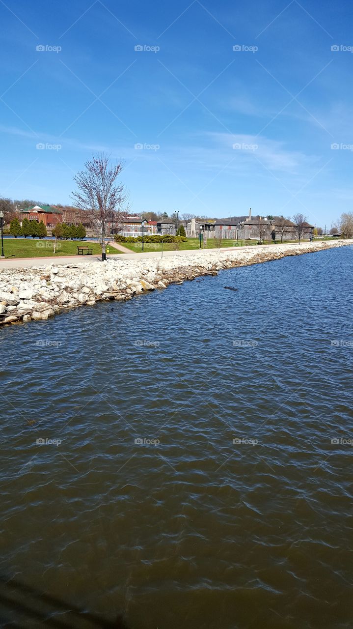 Mississippi river view
