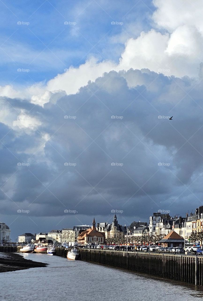 la Touques à Trouville-sur-Mer