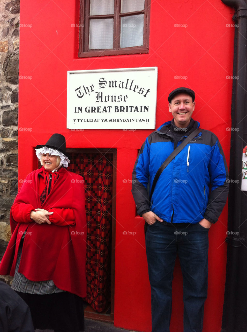 Conwy, Wales, smallest house in Great Britain