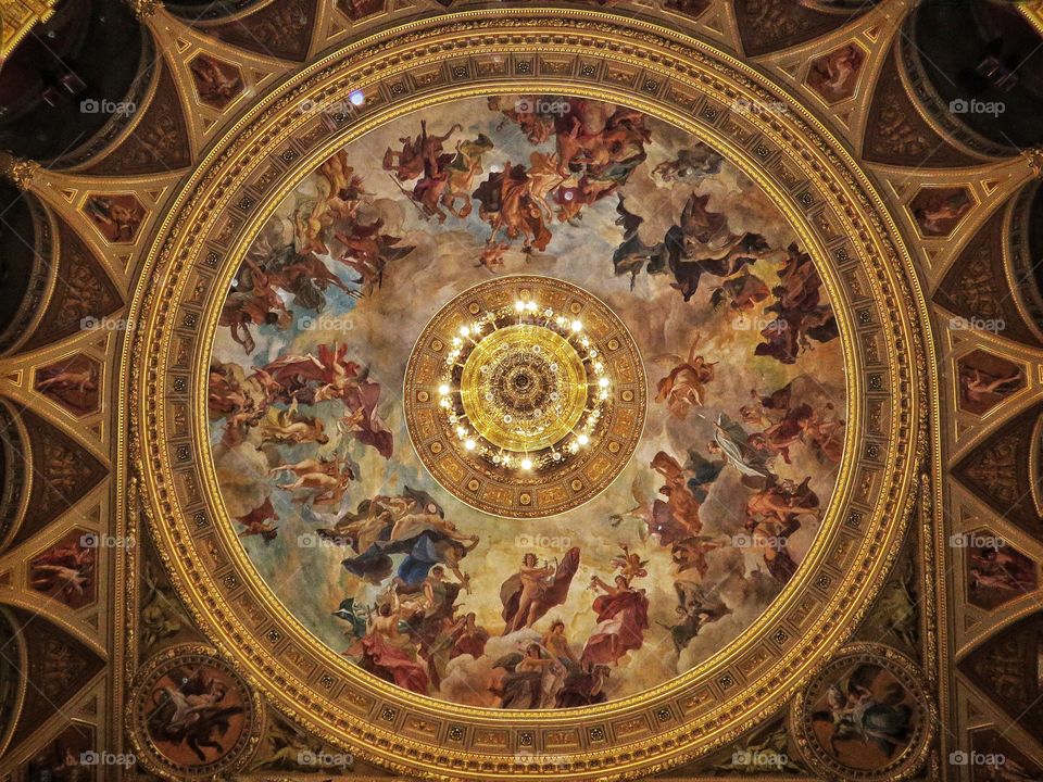 Painted dome