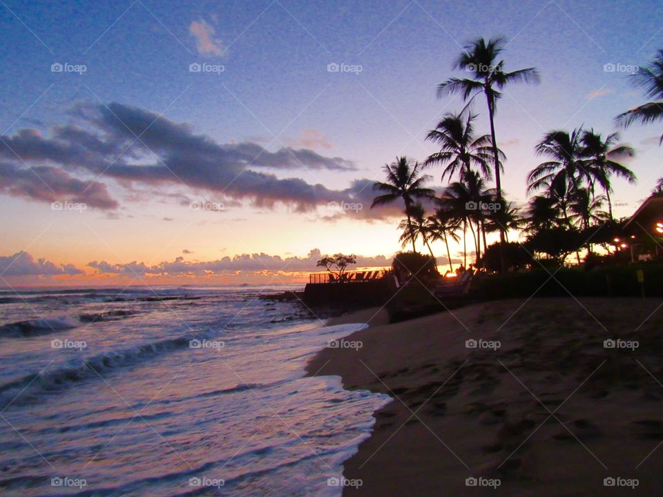 Sunset in Kauai