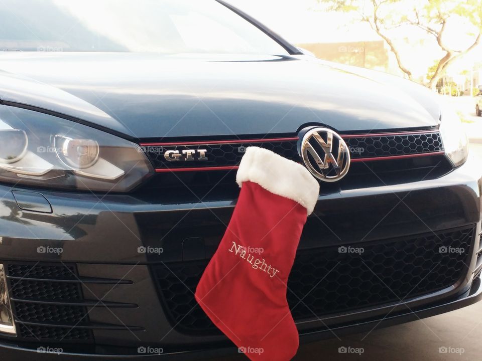 I hope I still get a gift. My GTI has been naughty.
