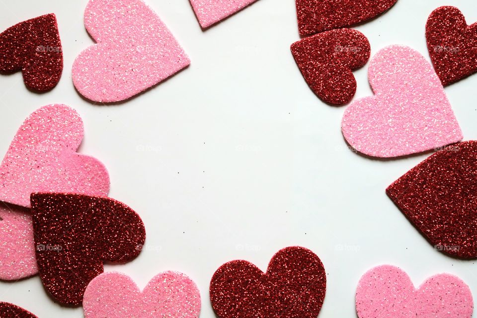 Valentines Day Background Frame