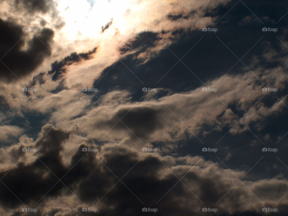 sky dark cloud dramatic by feerglas