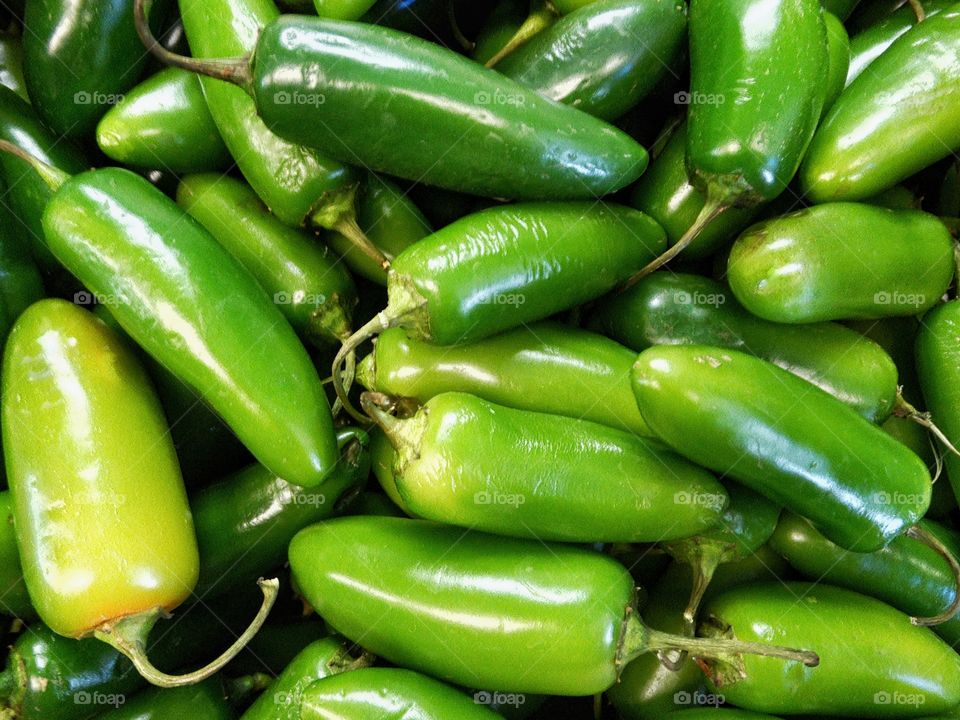 Fresh Jalapeño Peppers
