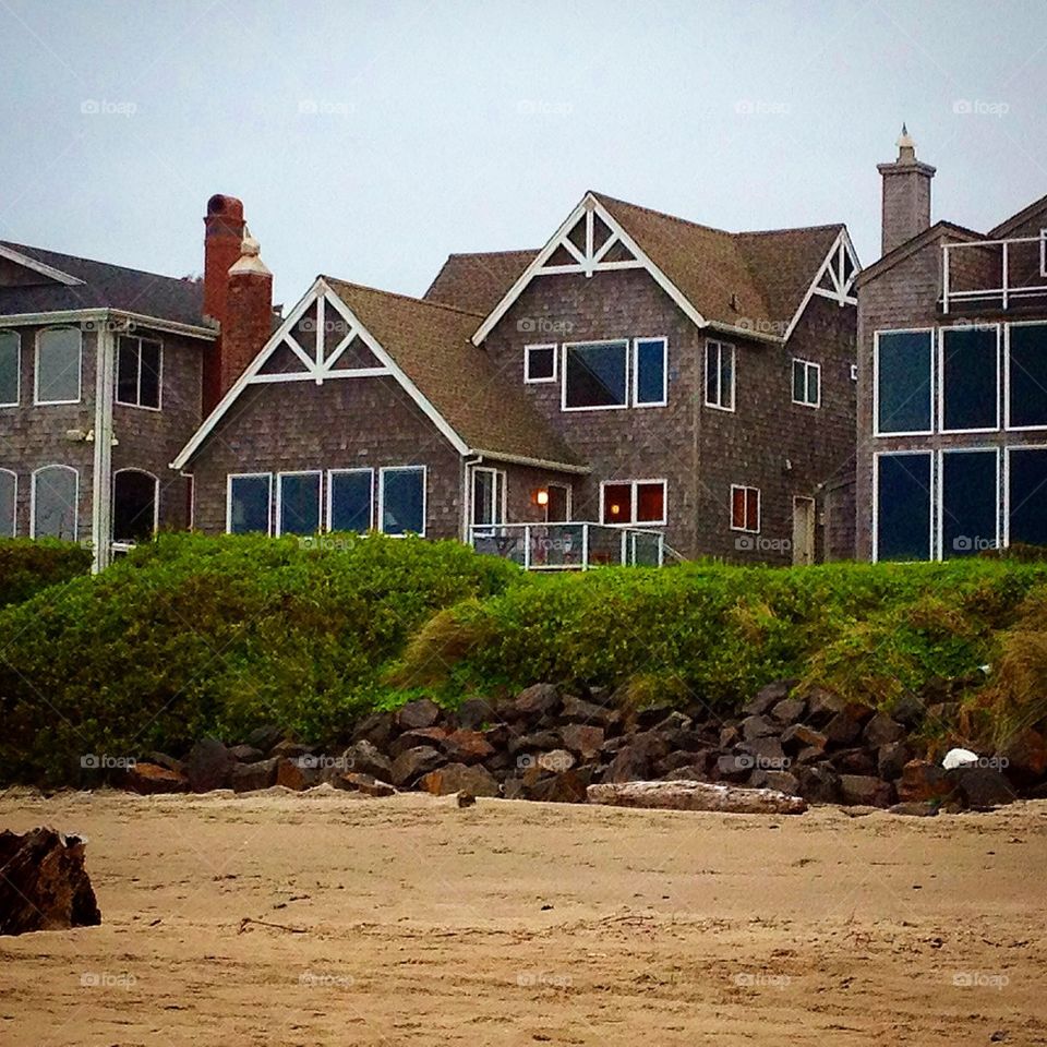 View of beach house