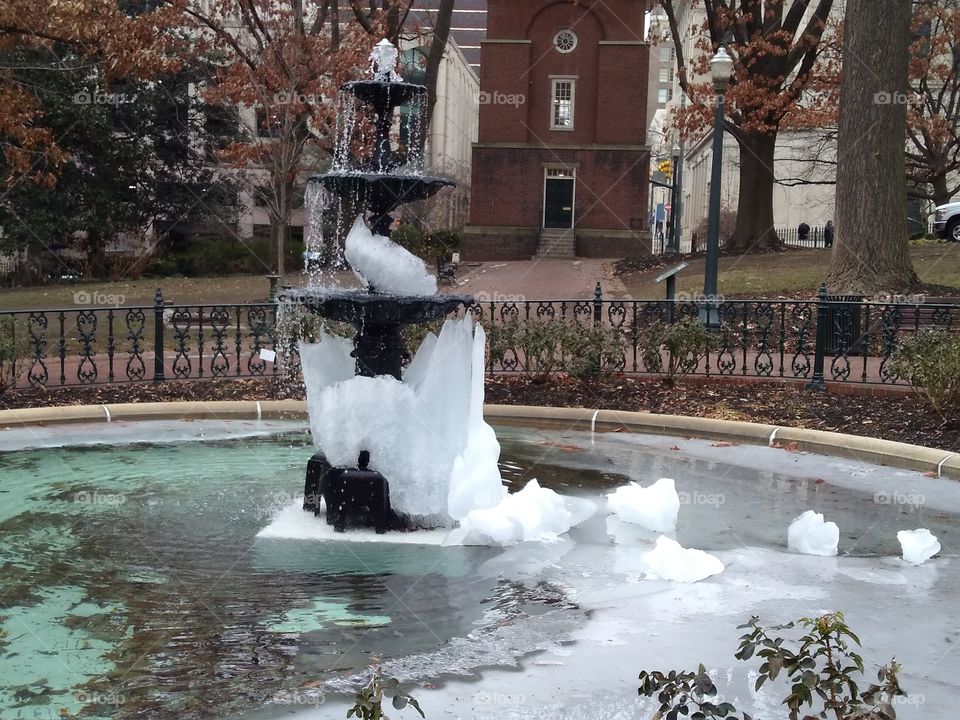 Fountain on the Rocks. Richmond, VA