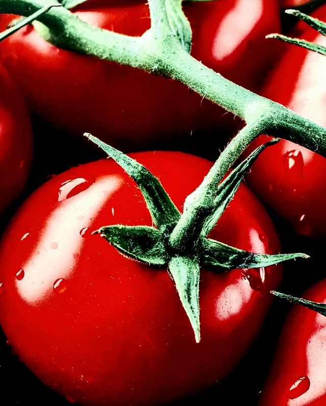 red fresh tasty