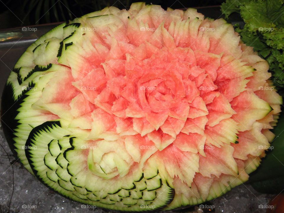 Lovely melon flower