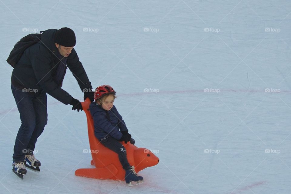 Outdoor Ice Rink.Küssnacht,Zürich