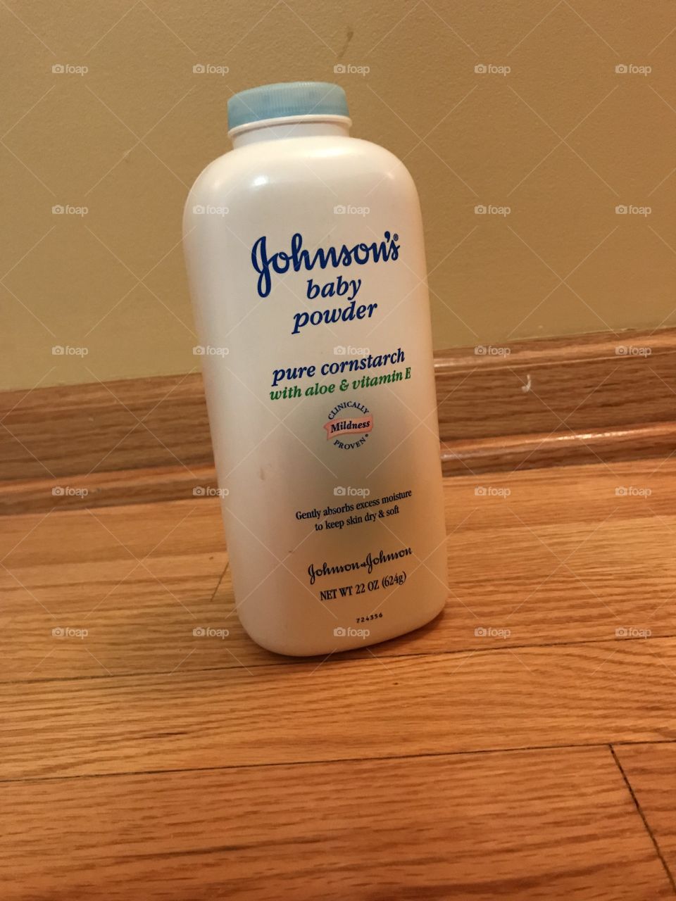 A great bottle of Johnson baby powder