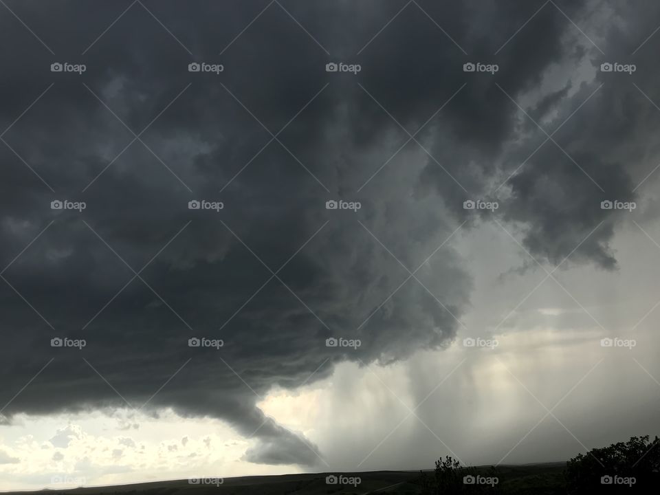 Incoming Storm on the South Dakota Plains