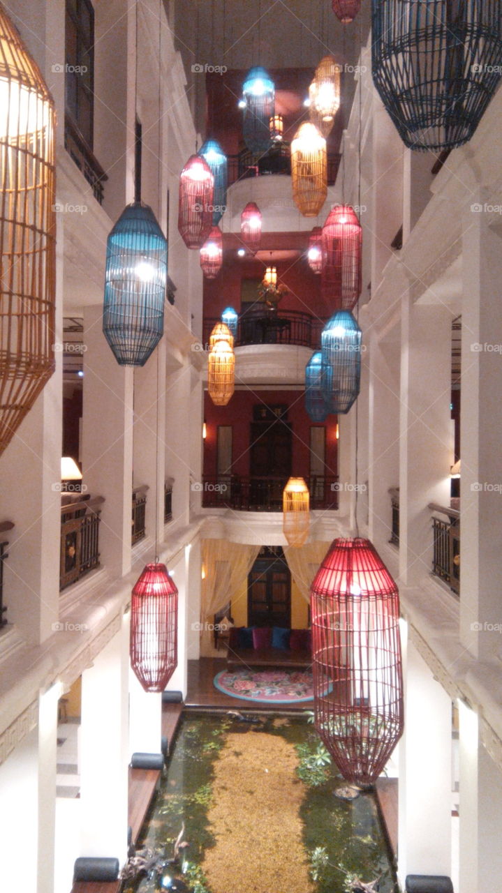 Chainese hotel decoration