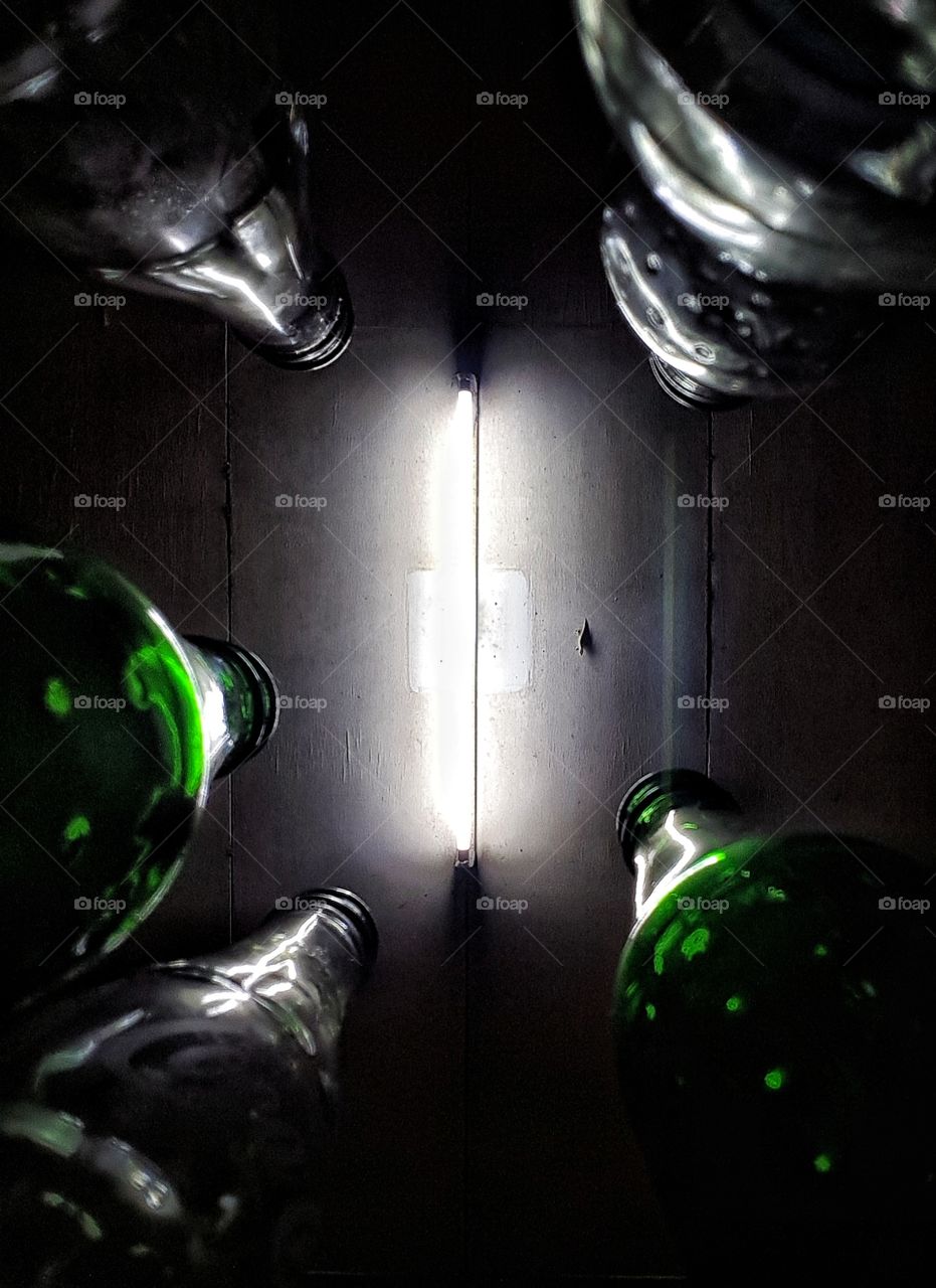 soft drink bottles o