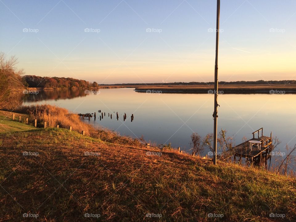 No Person, Water, Landscape, Sunset, Sky